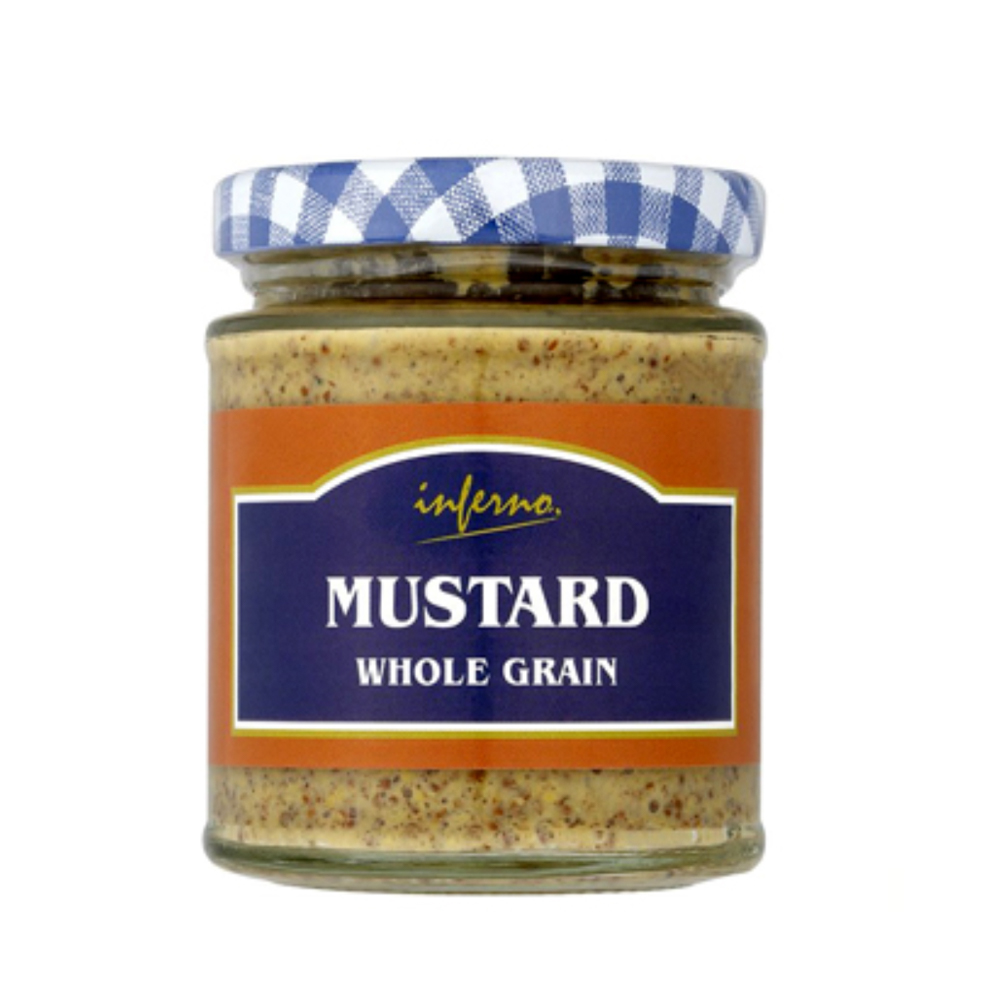 Inferno Foods Mustard Wholegrain Inferno Foods Mustard Wholegrain